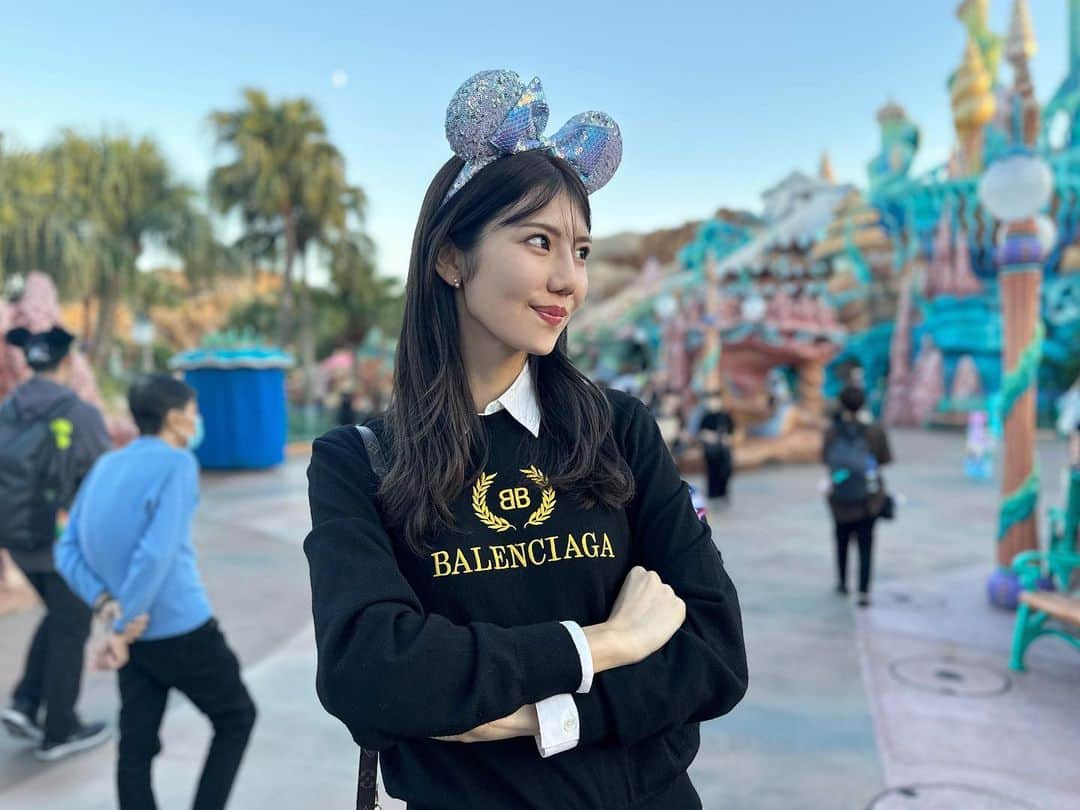 竹内佐織さんのインスタグラム写真 - (竹内佐織Instagram)「夢の国で大はしゃぎしました🐭  #ディズニーシー #ディズニーコーデ」10月29日 12時49分 - takeuchi_saori_official