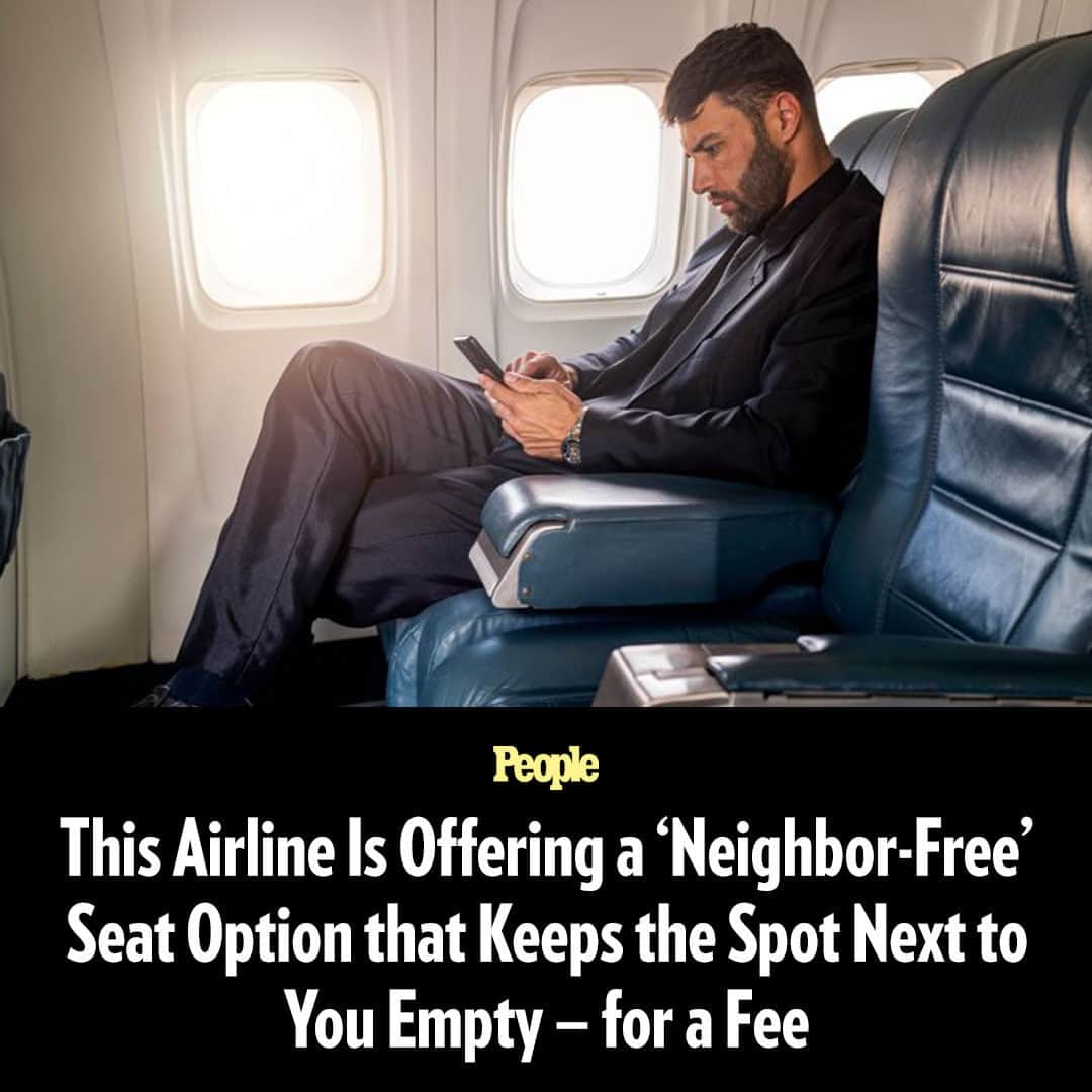 People Magazineさんのインスタグラム写真 - (People MagazineInstagram)「Will passengers pay more to ensure the seat next to them is empty on a long flight? The answer is yes, according to Qantas. The Australia-based airline is now offering a "neighbor free" seating option on its U.S. flights.  Would this entice you? Tap our bio link to read more. | 📷: Getty」10月29日 4時03分 - people