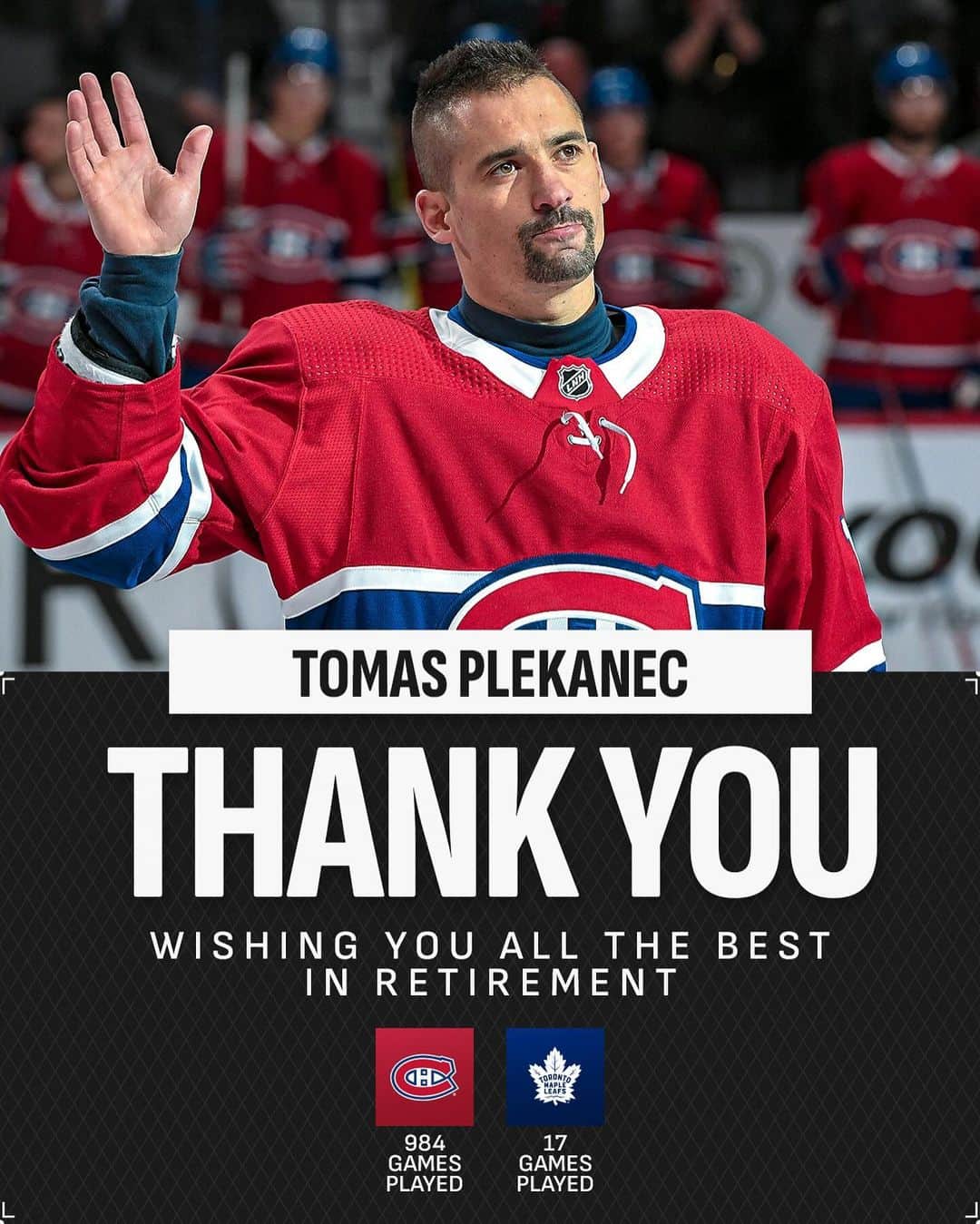 NHLさんのインスタグラム写真 - (NHLInstagram)「@tomasplekanec has officially announced his retirement from professional hockey.  Congratulations on a great career! 👏」10月29日 4時21分 - nhl