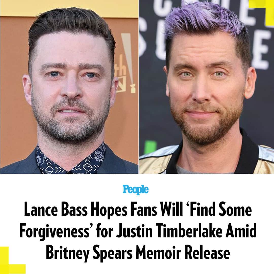 People Magazineさんのインスタグラム写真 - (People MagazineInstagram)「Lance Bass hopes fans will forgive Justin Timberlake. The former *NSYNC band member recently spoke up about his thoughts on the recent backlash his former bandmate has been getting after Britney Spears made several revelations about their previous relationship in her memoir 'The Woman in Me.'  Read what he had to say in our bio link. | 📷: Getty」10月29日 4時45分 - people