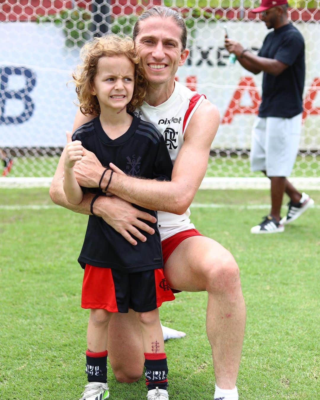フィリペ・ルイスのインスタグラム：「❤️ Lucas ❤️  @flamengo」