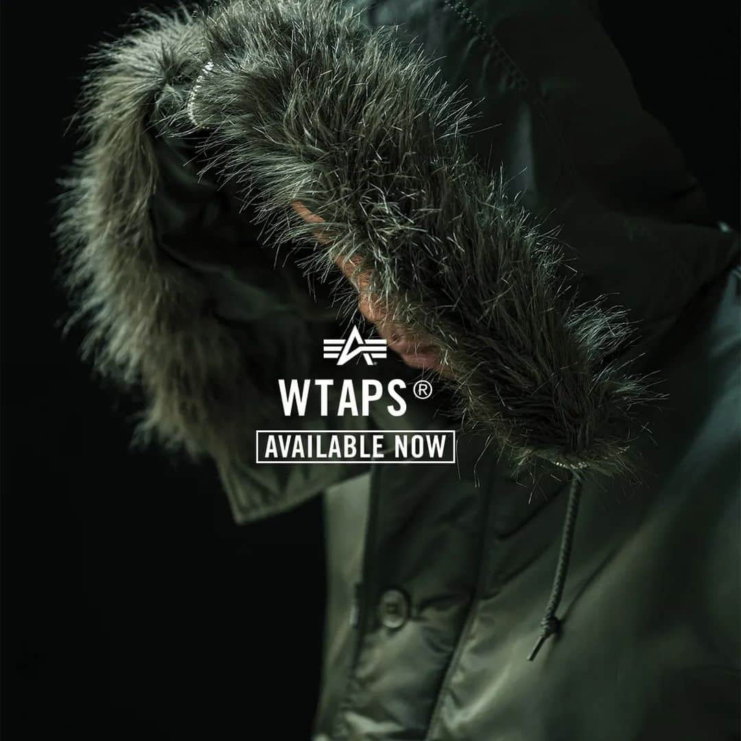 さんのインスタグラム写真 - (Instagram)「WTAPS x Alpha Industries N-2B Parka - OUT NOW.  Hit the link in bio to shop.  #alphaindustries #wtaps_alphaindustries #wtaps」10月29日 6時11分 - alphaindustries