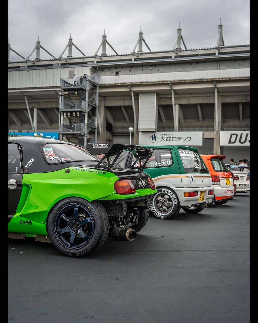 mistbahnさんのインスタグラム写真 - (mistbahnInstagram)「_ mistbahn racing Honda PP1 BEAT _ 🚗: @mistbahn 📷: @customind8 (Thanks!) _ Shot on Oct-8 2023 🏁  The "H" Day at Suzuka International Circuit. _ JP) 2023年10月8日 鈴鹿サーキット国際レーシングコース GPスクエア。 The "H" dayにビートで参加。 _ #hday #thehday #playersday #suzukacircuit #suzukainternationalcircuit #鈴鹿サーキット #hondabeat #hondabeatpp1 #pp1beat #ホンダビート #pp1 #beatpp1 #e07a #mtrec #aslan #アスラン #aslan_inc_japan #星商店 #hoshisyouten #rays #te37 #voltexracing #rsmach #rsマッハ #becauseracecar #timeattack #timeattackjapan #hondasontrack」10月29日 6時13分 - mistbahn