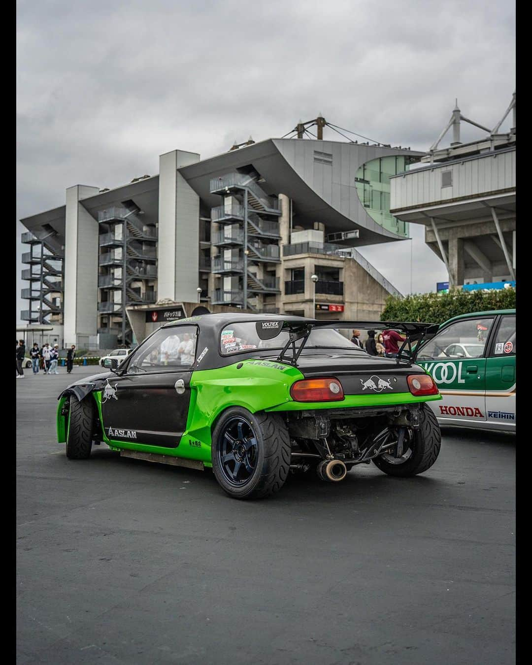 mistbahnさんのインスタグラム写真 - (mistbahnInstagram)「_ mistbahn racing Honda PP1 BEAT _ 🚗: @mistbahn 📷: @customind8 (Thanks!) _ Shot on Oct-8 2023 🏁  The "H" Day at Suzuka International Circuit. _ JP) 2023年10月8日 鈴鹿サーキット国際レーシングコース GPスクエア。 The "H" dayにビートで参加。 _ #hday #thehday #playersday #suzukacircuit #suzukainternationalcircuit #鈴鹿サーキット #hondabeat #hondabeatpp1 #pp1beat #ホンダビート #pp1 #beatpp1 #e07a #mtrec #aslan #アスラン #aslan_inc_japan #星商店 #hoshisyouten #rays #te37 #voltexracing #rsmach #rsマッハ #becauseracecar #timeattack #timeattackjapan #hondasontrack」10月29日 6時13分 - mistbahn