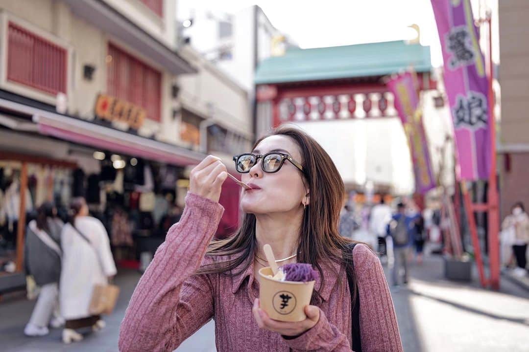 宮坂灯里のインスタグラム：「芋ぴっぴ🍠🐥 #photographer @icchan_1976」