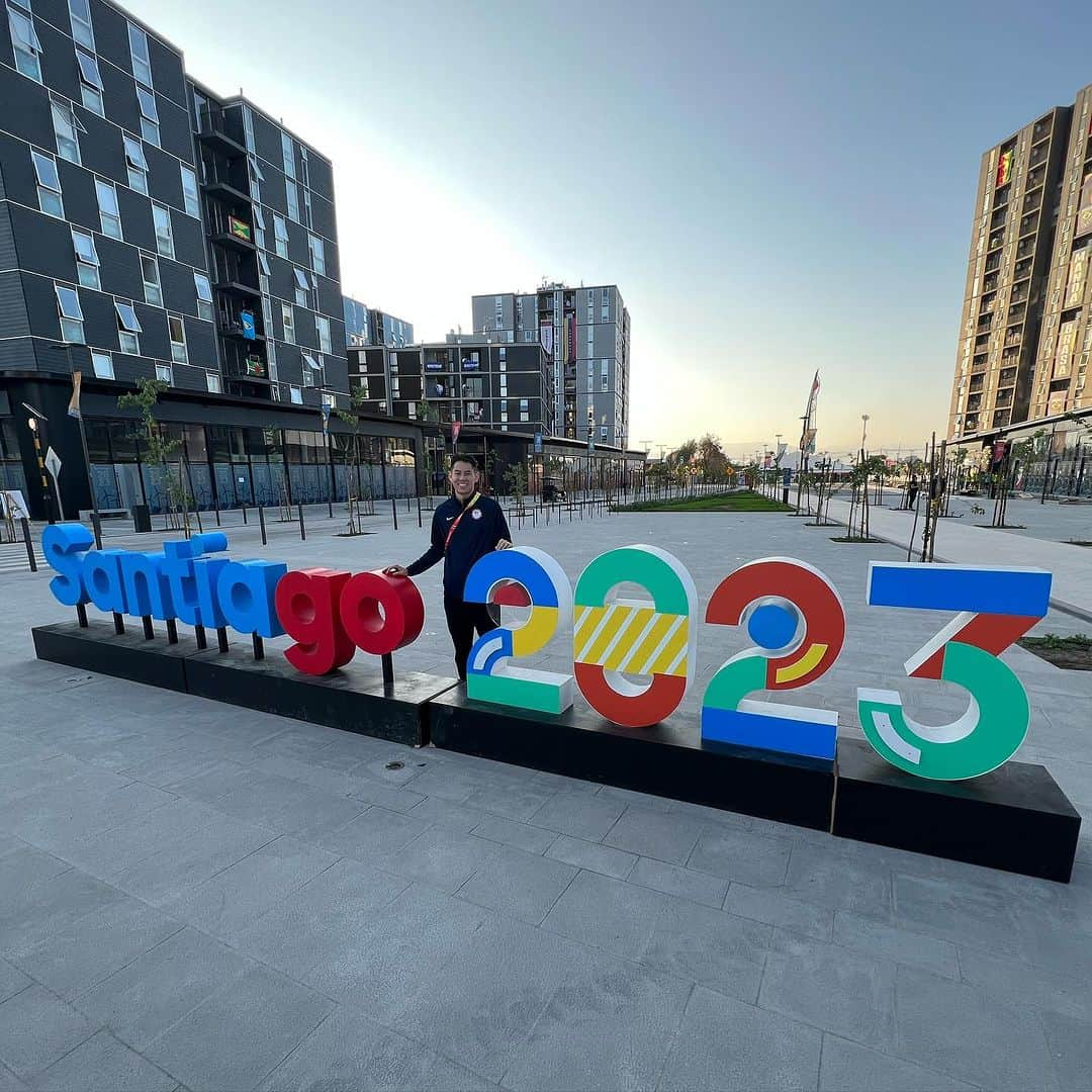 ハワード・シューさんのインスタグラム写真 - (ハワード・シューInstagram)「Grateful to represent Team USA at the Santiago 2023 Pan Am Games. One step closer to #Paris2024」10月29日 8時01分 - shusonmyfeet