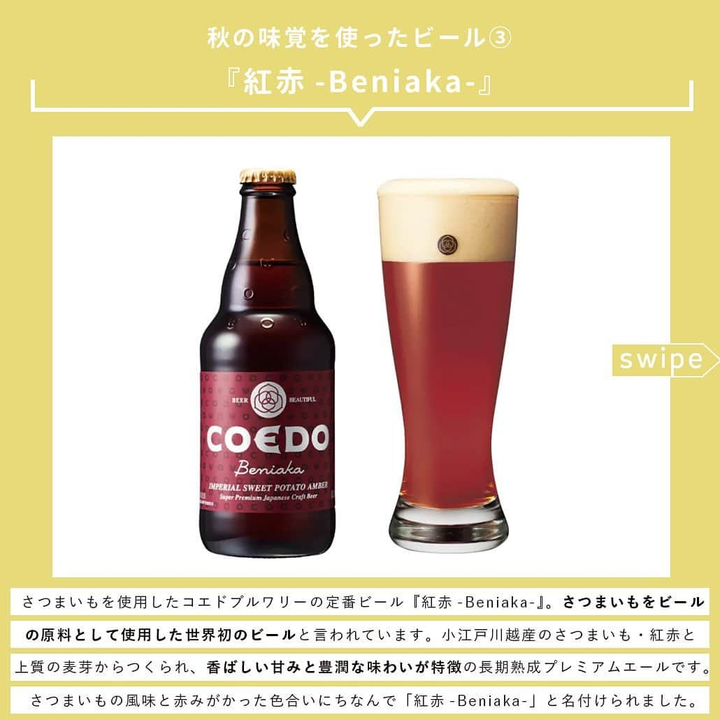 【ビール女子 -Beergirl.net-】さんのインスタグラム写真 - (【ビール女子 -Beergirl.net-】Instagram)「まだまだ日中は暑さを感じますが、朝夜に吹く風が涼しく感じられるころ。秋のビールのしらせが続々と届いています。  今回は2023年秋のビール8本をご紹介！「秋色パッケージのビール」と「秋の味覚を使ったビール」にわけてお届けします。  もっと知りたい！という方に向けて、詳細は「ビール女子」HPにて紹介しています！アカウントプロフィールのURL（ビール女子HP）より「秋ビール」と検索してご覧ください🍺  #秋ビール #秋パッケージ #秋の味覚 #ビールの秋 #秋のきまぐれ #ベアレンフェストビール #雷電季節仕込みビール #クッシェドソレイユ #黄桜パンプキン #kurikurodarkchestnutale #紅赤 #和梨のヴァイツェン #ビール大好き #ビール #beer #クラフトビール #craftbeer #ビール女子 #ビアスタグラム #ビール好きな人と繋がりたい #beergirl #ビール党 #ビールで明日を幸せに #ビール好きと繋がりたい #ビールで乾杯 #ビールで笑顔に」10月29日 17時00分 - beergirl_net