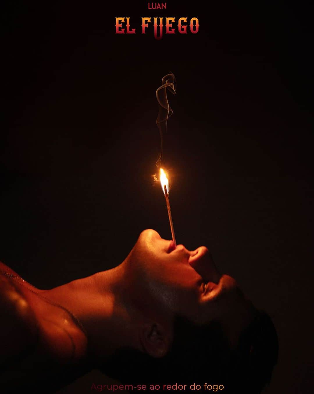ルアン・サンタナのインスタグラム：「EL FUEGO 30/10 - 18h www.luansantana.store  “Agrupem-se ao redor do fogo”.」