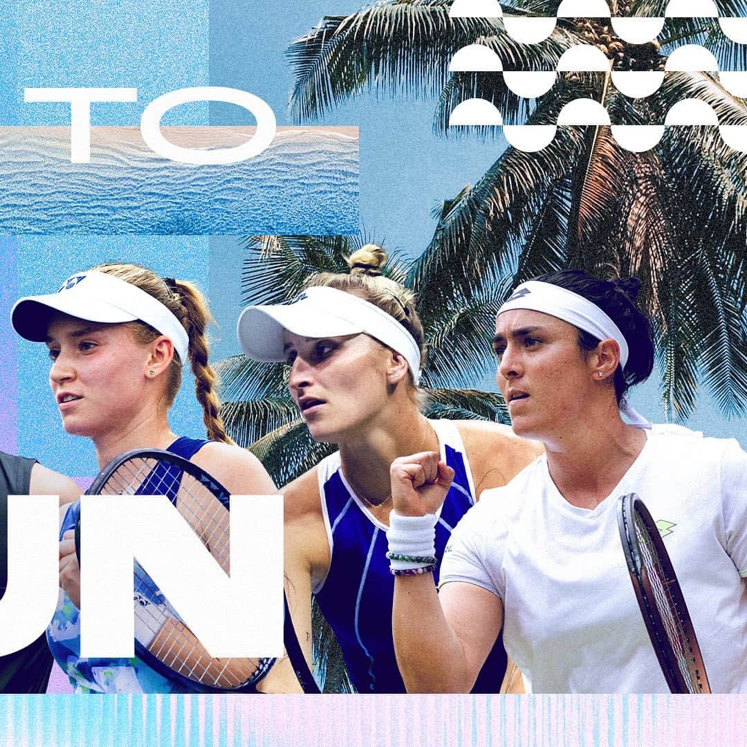 WTA（女子テニス協会）のインスタグラム：「Elena. Marketa. Ons.  Ready for the GNP Seguros @wtafinals in Cancun!  #WTAFinals」