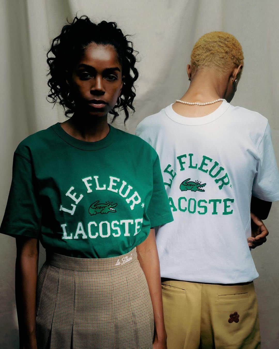 Lacosteさんのインスタグラム写真 - (LacosteInstagram)「Today, @lacoste and @lefleur team up to release a collaborative unisex apparel collection, inspired by the distinctive worldview of le FLEUR* and the timeless iconic designs of Lacoste.  The collection will launch on October 11th at selected Lacoste stores, lefleur.la and lacoste.com」10月5日 19時00分 - lacoste