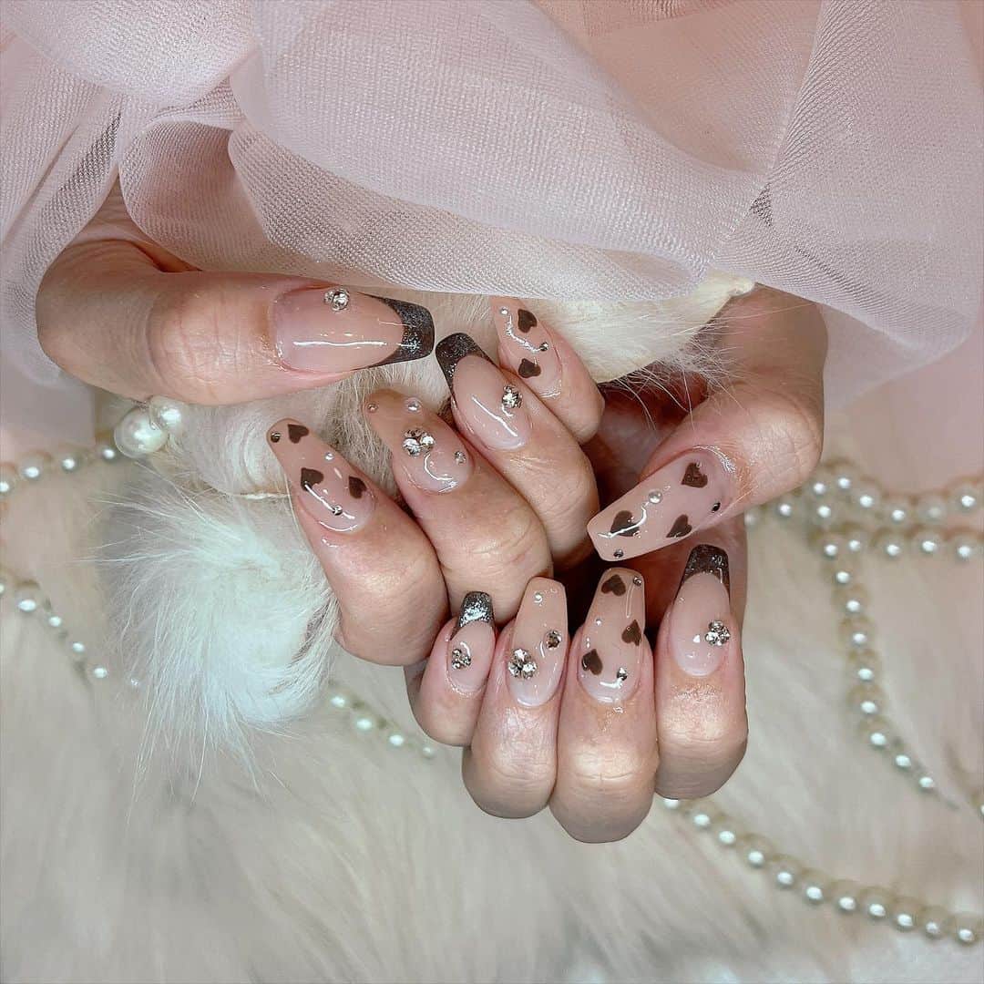 はなのインスタグラム：「🆕秋ネイル💅🍂🌰」