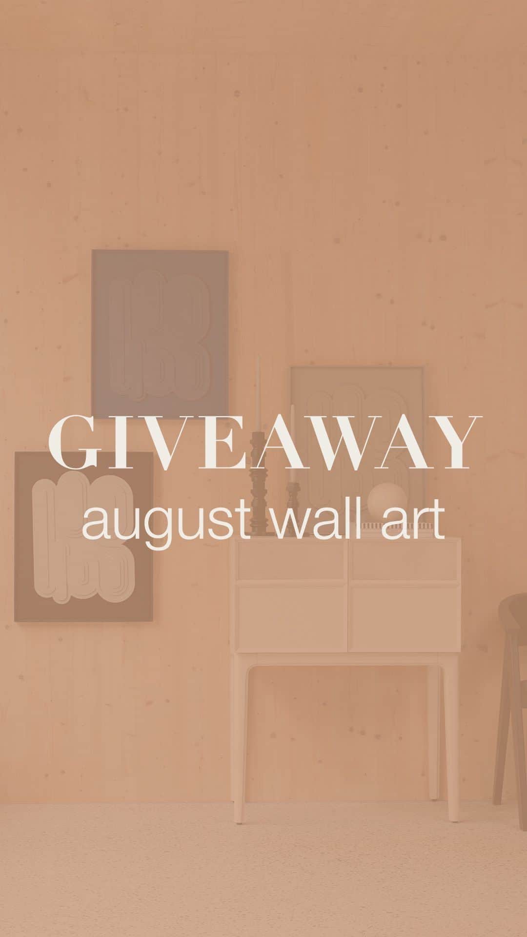 ZUIVERのインスタグラム：「✨ WIN ✨ This is your chance to win a August wall art, designed by @experimenterik, in your favourite colour scheme.  This is what you need to do to win: 1. Go to our #linkinbio and fill in the form 2. Pick your favourite colour combination 3. Sit back, relax and wait  The giveaway runs till 19 October 2023.  #zuiver #zuiverdesign #dutchdesign #wallart #kunst #kunstwerk #giveaway #winnen」