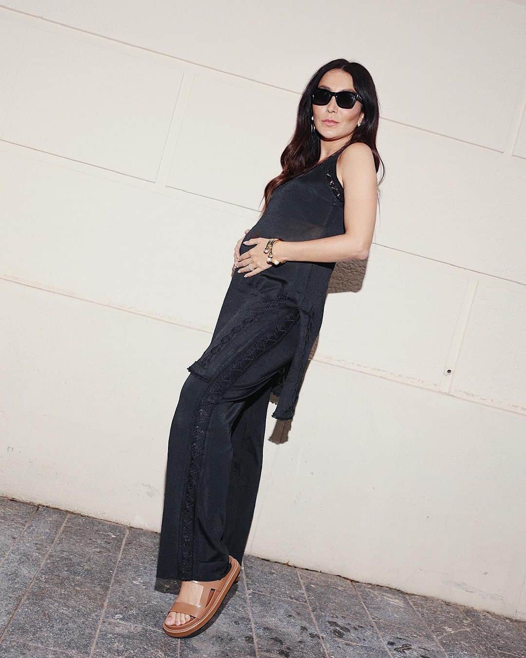 Lalá Noletoのインスタグラム：「Túnica summer @docedecoco_oficial ✨ eu amo essa vibe da maxi regata com calça. O verdadeiro easy chic ✨ Nova coleção da DDC chegando com tudoooooo」