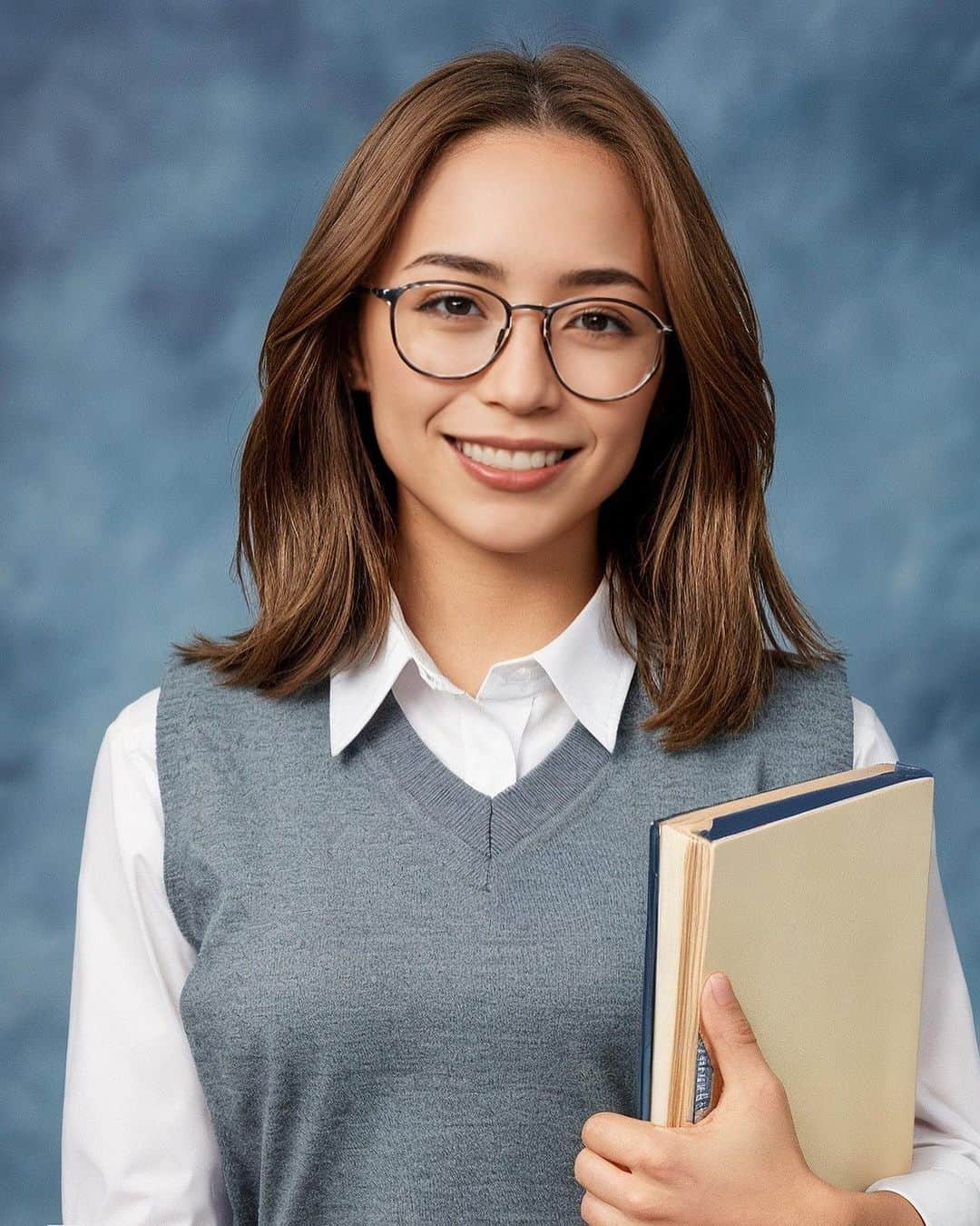 里見茜さんのインスタグラム写真 - (里見茜Instagram)「最後の2枚はおまけ。笑 90年代風の学生。子供達にもやってみようかな👭  #パパの癖が強すぎて #どれが好き？ 🤣 #yearbook #epik #90s」10月5日 11時17分 - satomiakane