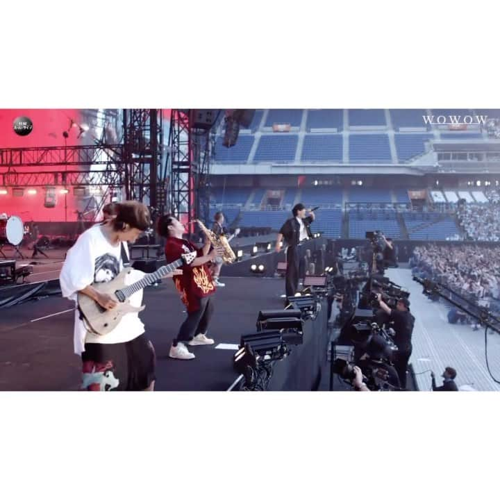 橘昌吾のインスタグラム：「WOWOW / UVERworld日産スタジアムライブ2days ⁡ 10月22日(日)21:00～ UVERworld×NISSAN STADIUM  インタビュー特番 ⁡ 10月22日(日)22:00～  UVERworld premium THE LIVE  at NISSAN STADIUM 2023.07.29 ⁡ 2023年11月26日(日)21:45～ UVERworld KING'S PARADE 男祭り REBORN  at NISSAN STADIUM 2023.07.30  #UVERworld #日産スタジアム」