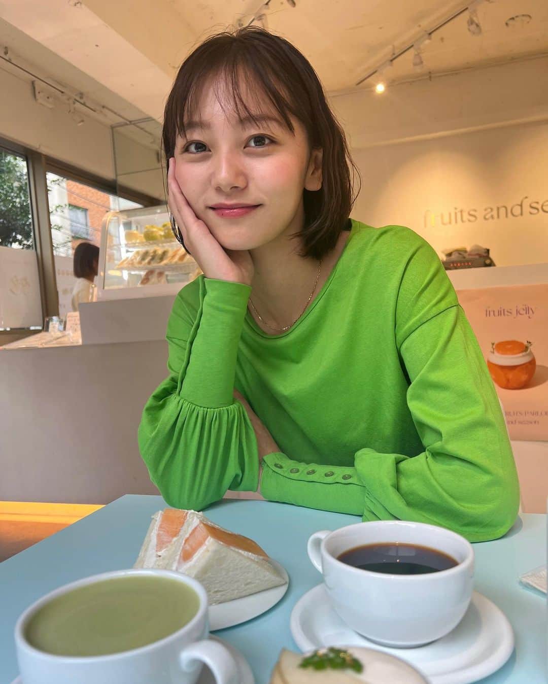 工藤綾乃のインスタグラム：「🫶🏻」