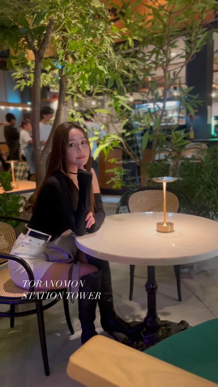 南美沙のインスタグラム：「ストーリーが好評だったので リール化🎞  虎ノ門ステーションタワー　の内覧会行ってきたよ✨  @dam_brewery_restaurant」