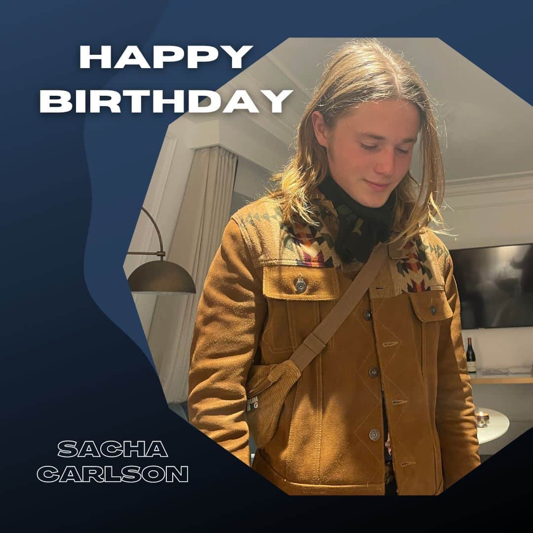 ケニー・オルテガのインスタグラム：「@sacha_carlson 🍰🎂Welcome to your 20’s! Wishing you a year filled with unforgettable adventures and memories.✨ #HappyBirthday"」