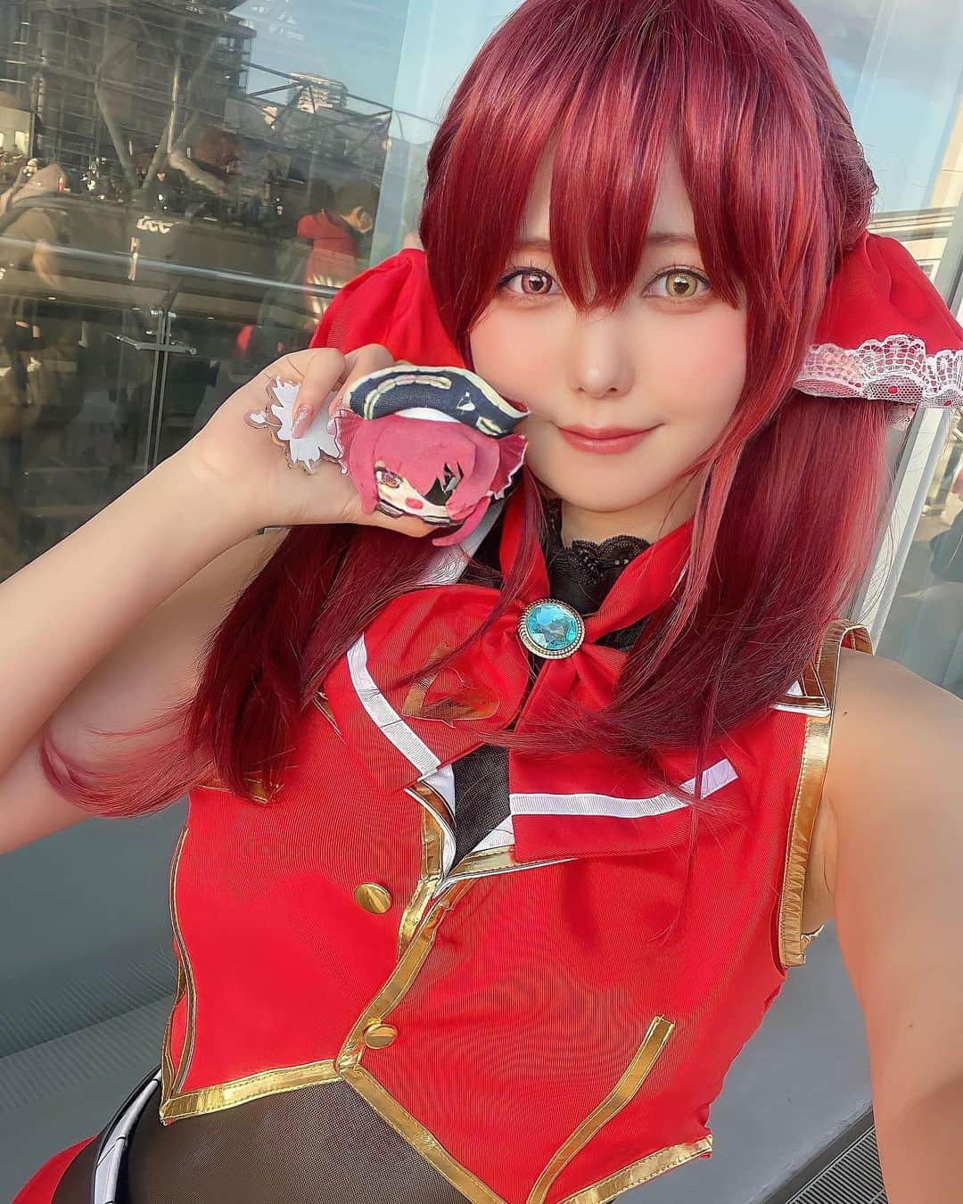 九条ねぎ あぴるさんのインスタグラム写真 - (九条ねぎ あぴるInstagram)「Ahoy!  captain marin♡  #Vtuber #hololive #houshoumarine #cosplay #japanesegirl #cosplaygirl #comiket #コスプレ　#ホロライブ」10月5日 13時52分 - negi_kujyo