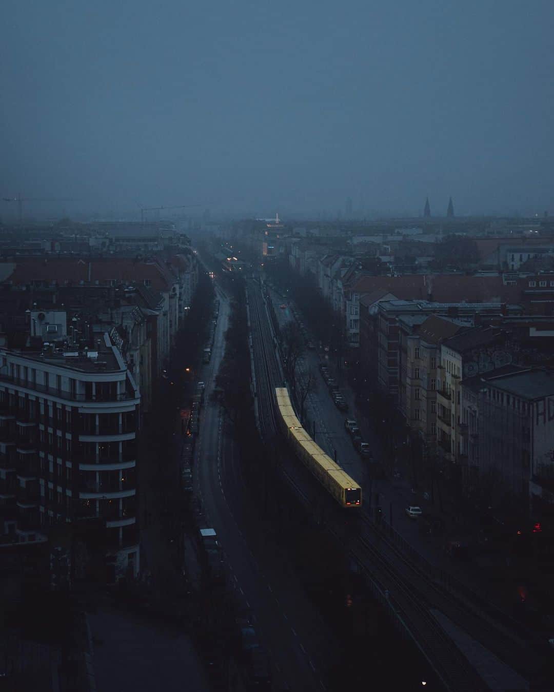 Thomas Kakarekoのインスタグラム：「Capturing Berlin’s U-Bahn from the rooftops has been more than just a photographic pursuit for me - it’s a visual diary of years spent exploring, feeling, and connecting with this city. Each frame holds a moment, a memory. And while motifs may evolve, some things remain timeless. #berlin」