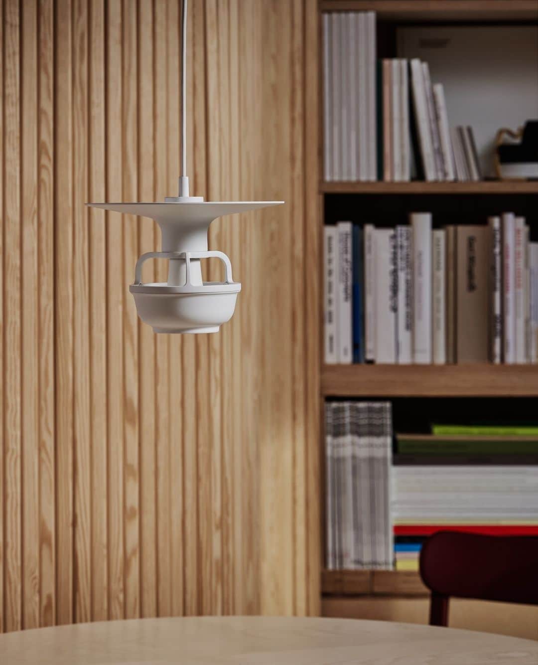 Artekのインスタグラム：「In the designing of the pendant lights that form the Artek collection, great attention has been paid to meeting two criteria. Firstly, each light should be seen and must satisfy aesthetic demands, and secondly, the quality of light cast should be exceptional, bright-toned, and diffuse. The illumination the light provides should enhance the space it inhabits.⁠ ⁠ Discover all Artek pendant lights in the link in bio.」