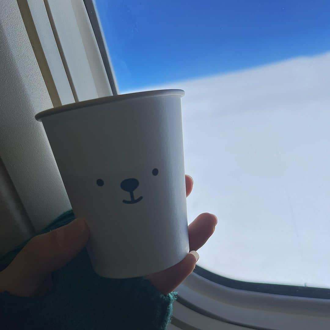 鈴木芽生菜さんのインスタグラム写真 - (鈴木芽生菜Instagram)「北海道行きの飛行機の紙コップ、しろくまだったの可愛かったな...🐻‍❄️🎶  また行きたい❕❕❕  #飛行機 #北海道 #北海道遠征 #紙コップ #しろくま #かわいい」10月5日 16時10分 - uugirl_new_meina