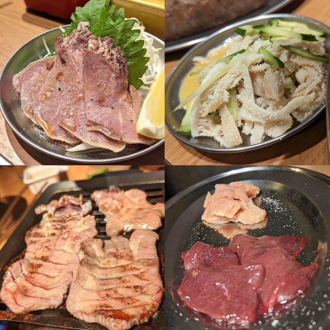 大見さなえさんのインスタグラム写真 - (大見さなえInstagram)「有楽町『焼肉 一心たん助 』 牛タンを中心とした焼肉食べ放題🥩 ⁡ プレミアコース 厚さ20mmの牛タンや、仙台牛タンの入った焼肉が 100分食べ放題6,578円(税込)で楽しめる！ ⁡ 最初に盛り合わせがきて そこから自由に注文できるシステム。 ⁡ 盛り合わせにも厚切りタン入ってるんだけど 想像以上の分厚さ！ これも食べ放題に入ってるから追加もできて、 最初の盛り合わせは店員さんが焼いてくださるので 集中してお肉に向き合えるよ🤤🥩 ⁡ 他にも牛タン寿司や、白センマイ刺し 上カルビ、壺漬け上ロースなど 幅広く食べ放題のメニューあり！ ⁡ タン好きでがっつりお肉食べたいって人に🙆‍♀️ ーーーーーーーーーーーーーーーーーーーーーー エリア　上野、池袋、有楽町など 予算　7,000円〜8,000円 ーーーーーーーーーーーーーーーーーーーーーー #焼肉一心タン助 #一心タン助 #焼肉食べ放題 #食べ放題 #有楽町グルメ #大食い #めぐログ_有楽町 #めぐログ_食べ放題」10月5日 17時00分 - tabe_megumi