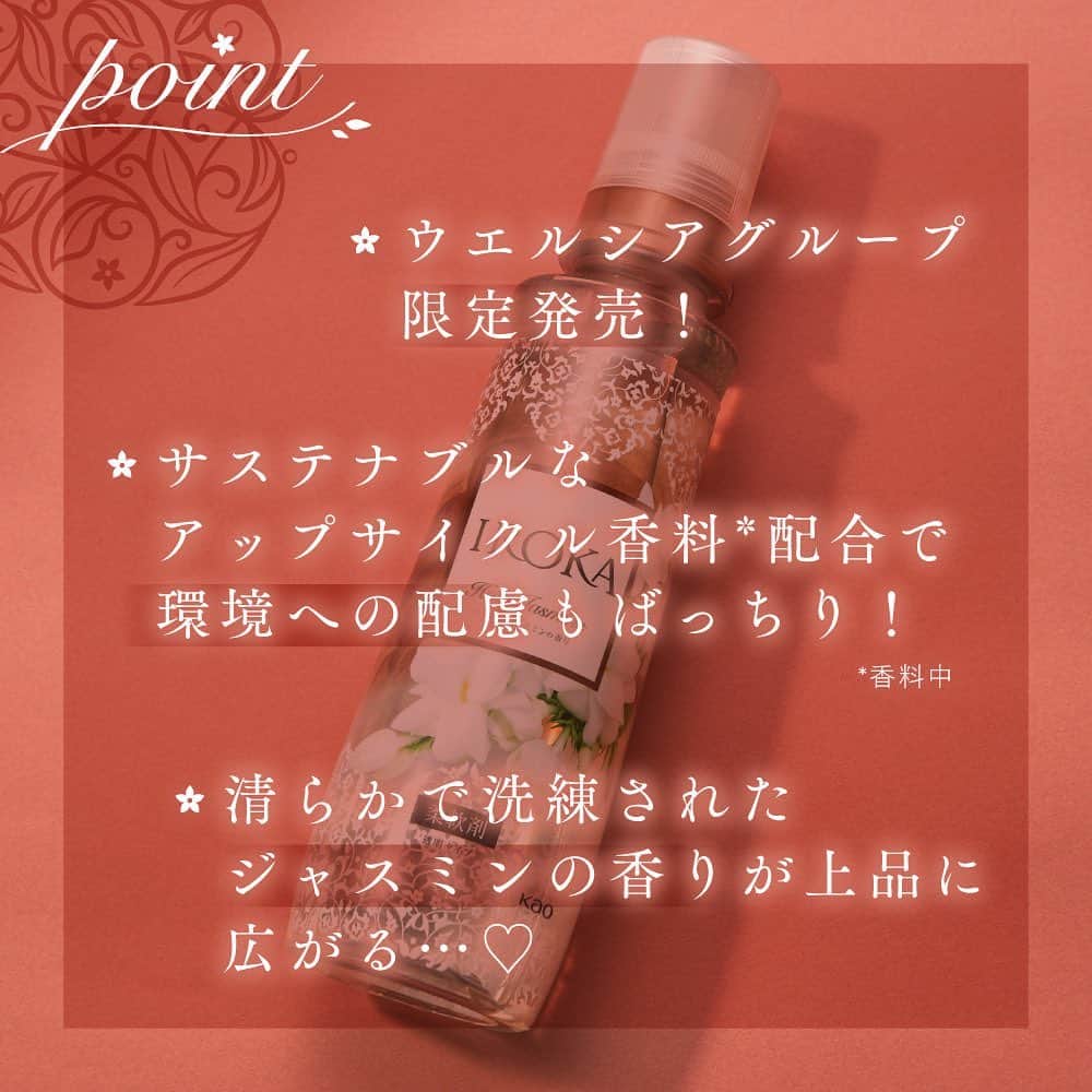 LIPS(リップス)-コスメ・メイク動画さんのインスタグラム写真 - (LIPS(リップス)-コスメ・メイク動画Instagram)「【IROKAから新香調「ホーリージャスミン」登場】  東洋で神様にささげるために集められた 優美の花「ジャスミン」 のアップサイクル香料配合（香料中）。 清らかで洗練されたジャスミンの香りが上品に広がる・・・♡ 環境にも配慮された上質な香りが楽しめるところも今っぽくて好き。  ウエルシアグループ限定発売です！ ※一部店舗において取り扱いがない場合があります  All Contents From：LIPS *投稿や画像・文章の一部に修正を加えています。  #PR #IROKA #ホーリージャスミン  #lipscosme #iroka #イロカ #柔軟剤 #洗濯 #洗剤 #丁寧な暮らし #香りフェチ #香りのある生活 #香りのある暮らし #香りを楽しむ #香り好きな人と繋がりたい #香水みたいな香り #新商品 #ジャスミン #ジャスミンの香り #バズりコスメ #コスメ #コスメ好き #コスメマニア #コスメレポ #コスメ紹介 #コスメレビュー #コスメ垢 #コスメ好きな人と繋がりたい #コスメオタク #おすすめコスメ」10月5日 18時00分 - lipsjp