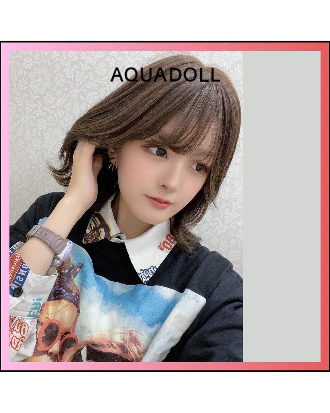 AQUADOLL アクアドールウィッグのインスタグラム