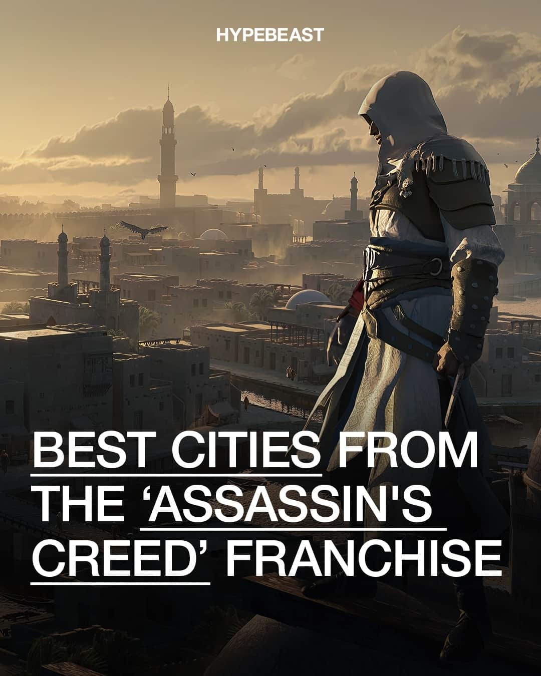 HYPEBEASTさんのインスタグラム写真 - (HYPEBEASTInstagram)「Today marks the release of 'Assassin's Creed Mirage,' a highly anticipated addition to the assassinscreed franchise. To celebrate, we've rounded up the best cities throughout the games, from Renaissance Rome to ancient Egypt's Memphis, showcasing the series' remarkable historical settings.⁠ ⁠ Swipe through to see if your favorite made the list.⁠ Photo: @ubisoft」10月5日 18時20分 - hypebeast