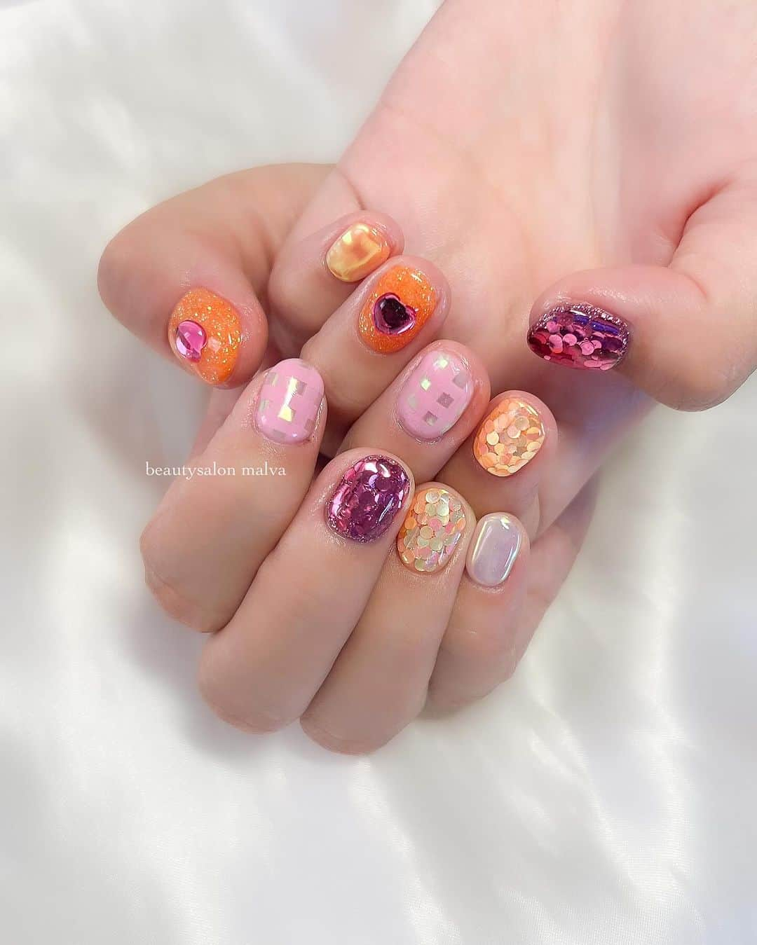 nailsalon malva（ネイルサロンマルヴァ）のインスタグラム