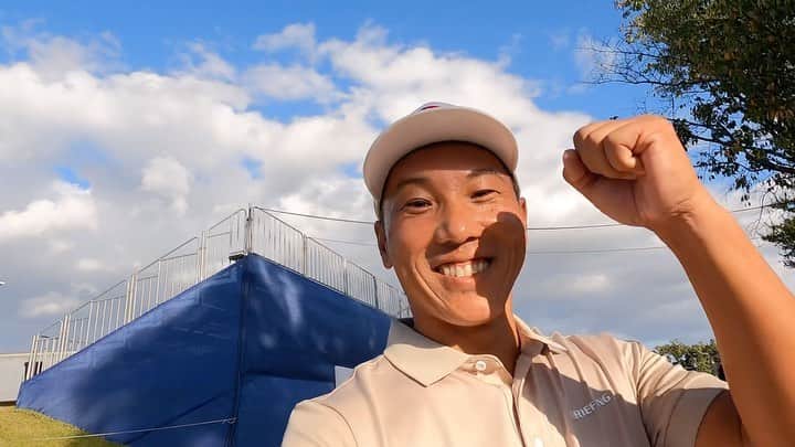 JGTO 男子プロゴルフツアーのインスタグラム：「「ACNチャンピオンシップゴルフトーナメント」第1ラウンド  本日、7バーディ、ノーボギーの7アンダー、単独2位で終えた内藤寛太郎にセルフィー（自撮り）で今日のラウンドを振り返ってもらいました👏  @acn_group_  #jgto  #golftournament  #男子ゴルフ #acnチャンピオンシップゴルフトーナメント  #三甲ゴルフ倶楽部ジャパンコース  #内藤寛太郎 #セルフィーインタビュー」