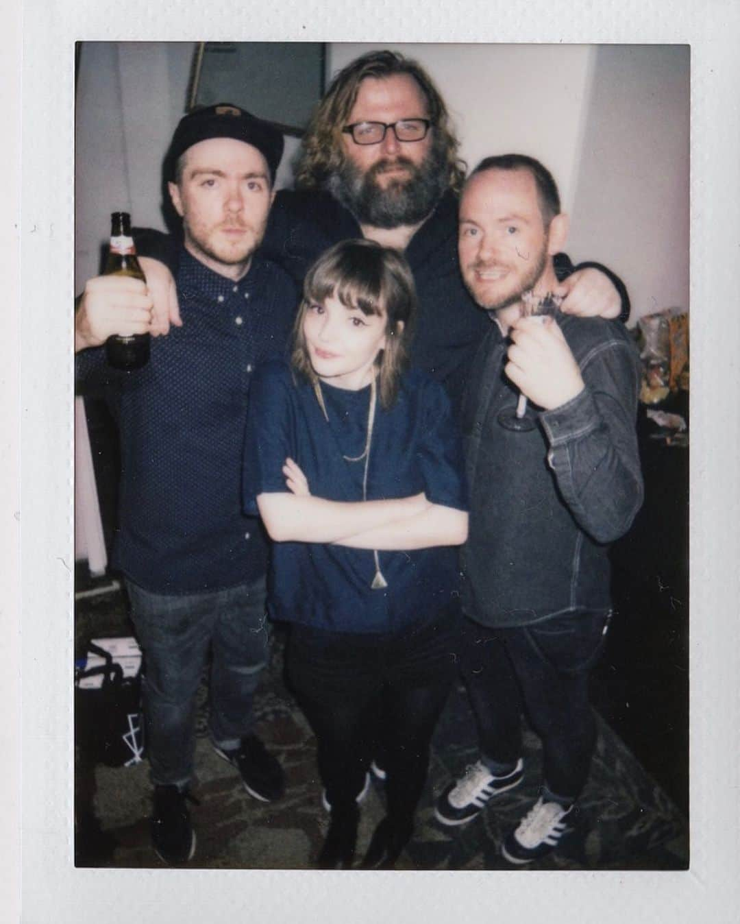 CHVRCHESさんのインスタグラム写真 - (CHVRCHESInstagram)「2013 era polaroids.」10月6日 4時41分 - chvrches