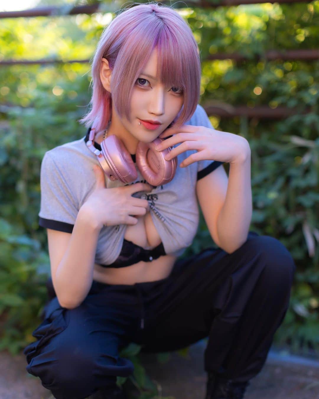 ぽにょ皇子さんのインスタグラム写真 - (ぽにょ皇子Instagram)「ひみつ🤫  #cosplay #cosplayer #cosplaygirl #コスプレ #コスプレイヤー #グラビア #dj #ポートレート #portraitphotography #portrait #pink #Japanese #自撮り」10月5日 20時34分 - ponyoouji