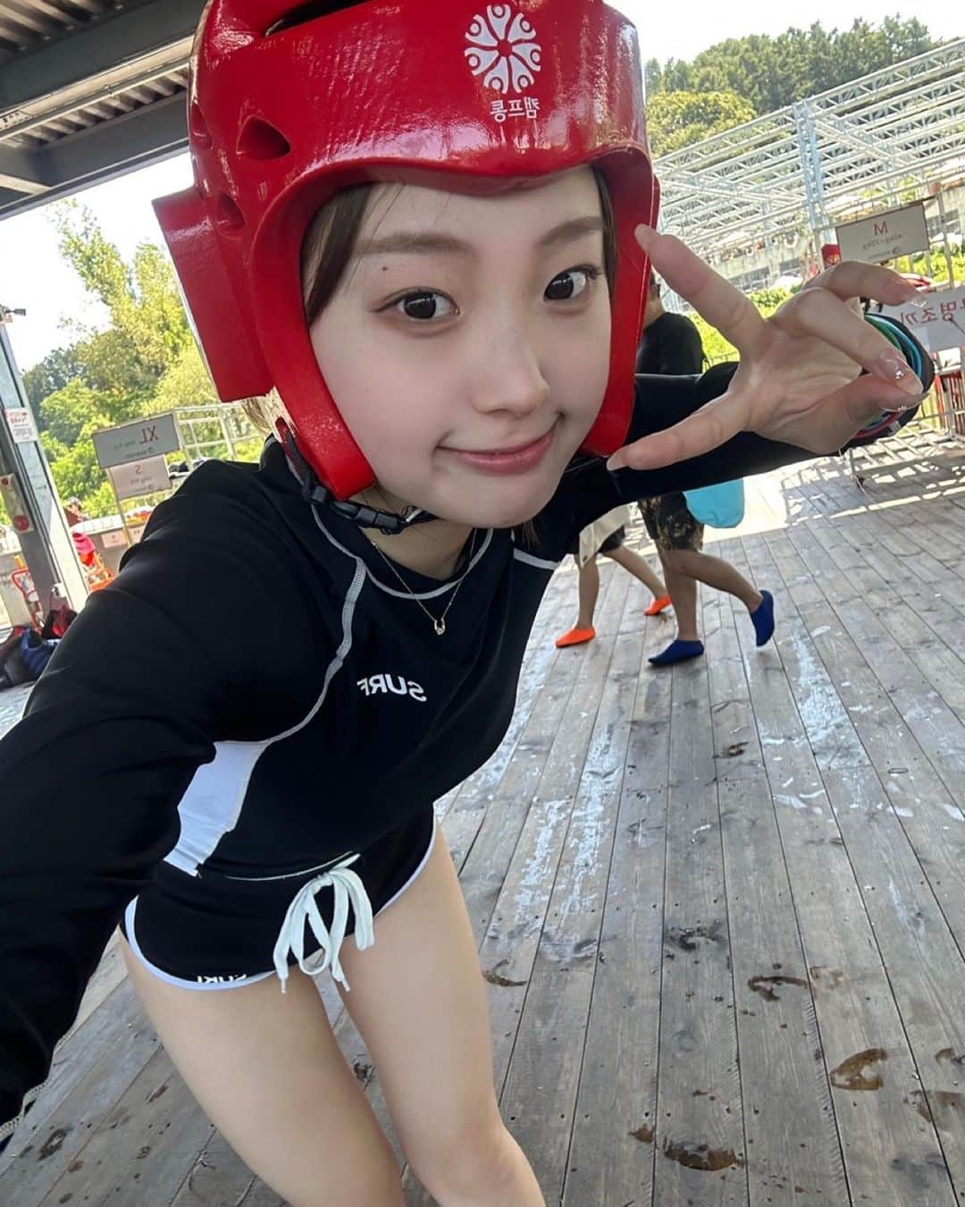 ゆうなさんのインスタグラム写真 - (ゆうなInstagram)「韓国のいとこたちと遊んだ日👶いろんなボート乗ったよ 最後のけっこう怖かった、、」10月5日 21時03分 - unaunayuuna