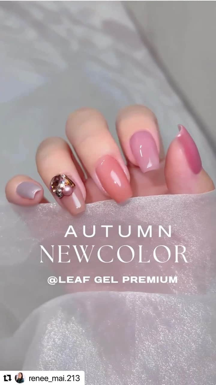 LEAFGEL PREMIUMのインスタグラム