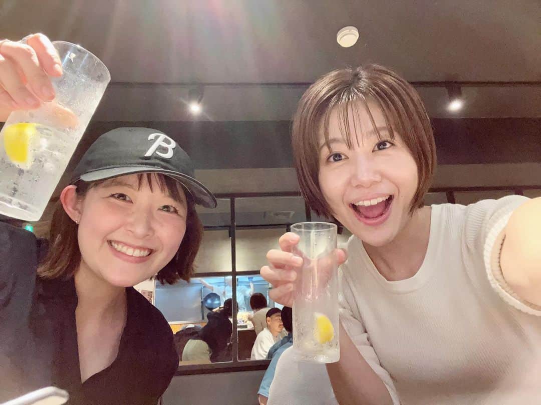 諸國沙代子のインスタグラム：「. さわぐっちゃんと🦪 色々分かり合えて笑った👼 楽しかったー！ 元気出たー！ いつもありがとう！ #スキルとは」