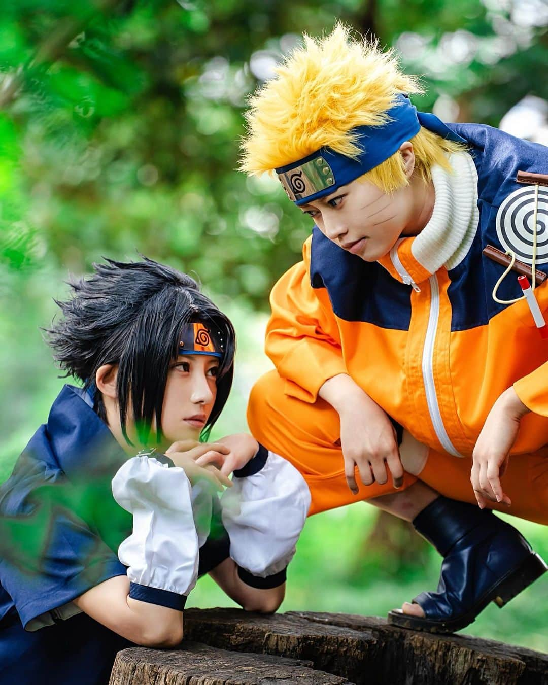 篠崎こころさんのインスタグラム写真 - (篠崎こころInstagram)「NARUTO アニメ20周年　 おめでとう🍃💙  #NARUTO #cosplay」10月5日 21時22分 - kokoro777pp