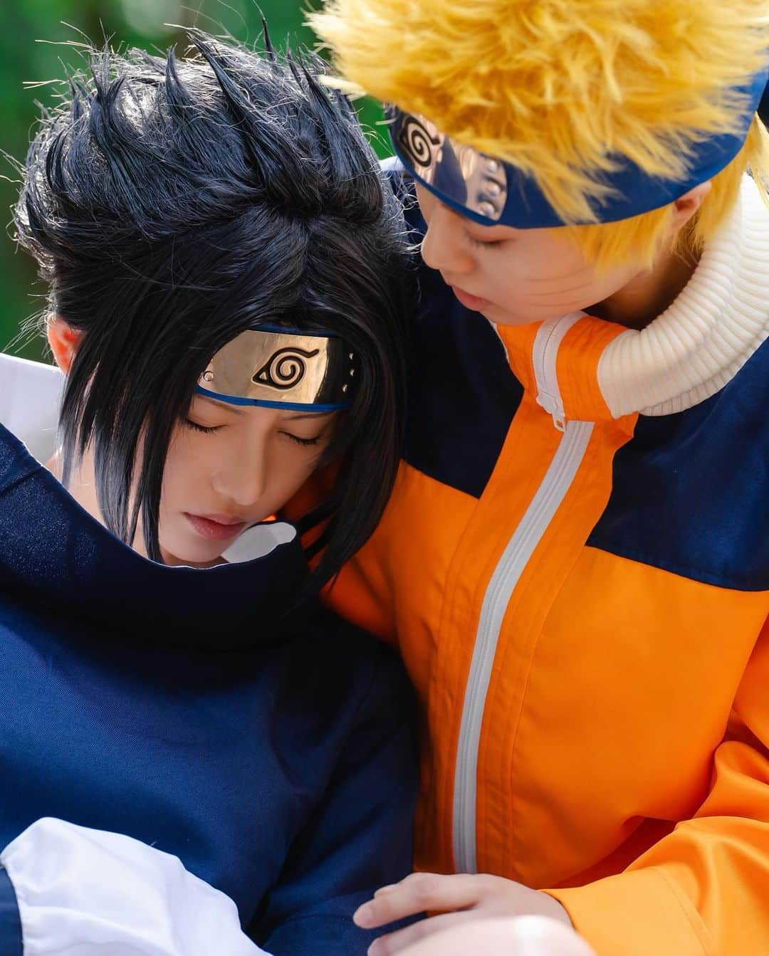 篠崎こころさんのインスタグラム写真 - (篠崎こころInstagram)「NARUTO アニメ20周年　 おめでとう🍃💙  #NARUTO #cosplay」10月5日 21時22分 - kokoro777pp