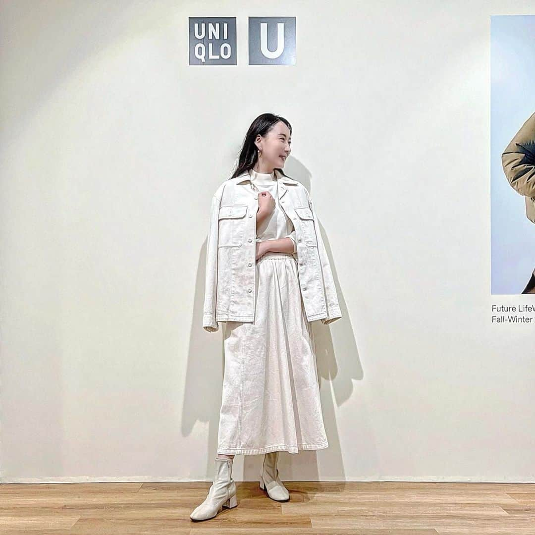 能美黎子さんのインスタグラム写真 - (能美黎子Instagram)「・ 明日発売の2023FW Uniqlo Uの試着会で 一足お先に試着させていただきました。  どれもこれも 着心地良くて可愛い。  一押しは、1枚目の全身ホワイトコーデ。 お気に入りだな。  4枚目のモックネックニットワンピースも可愛くて、 買うならXLより大きいサイズで 丈長めにしてダボっと着たいなと思ったアイテム。  明日から発売なので、 要チェック。  @uniqlo  @uniqlo_jp  @uniqlo_with   #ユニクロコーデ #ユニクロきれいめ部 #uniqlou #ユニクロユー #ユニクロユーコーデ #明日発売 #新作コーデ #秋冬コーデ #秋冬ファッション #上下ユニクロ部 #プチプラコーデ #ホワイトコーデ #30代コーデ#アラサーコーデ #2023fw#ユニクロきれいめ部 #ユニクロニット族 #ユニクロ新作」10月5日 21時35分 - reikonohmi