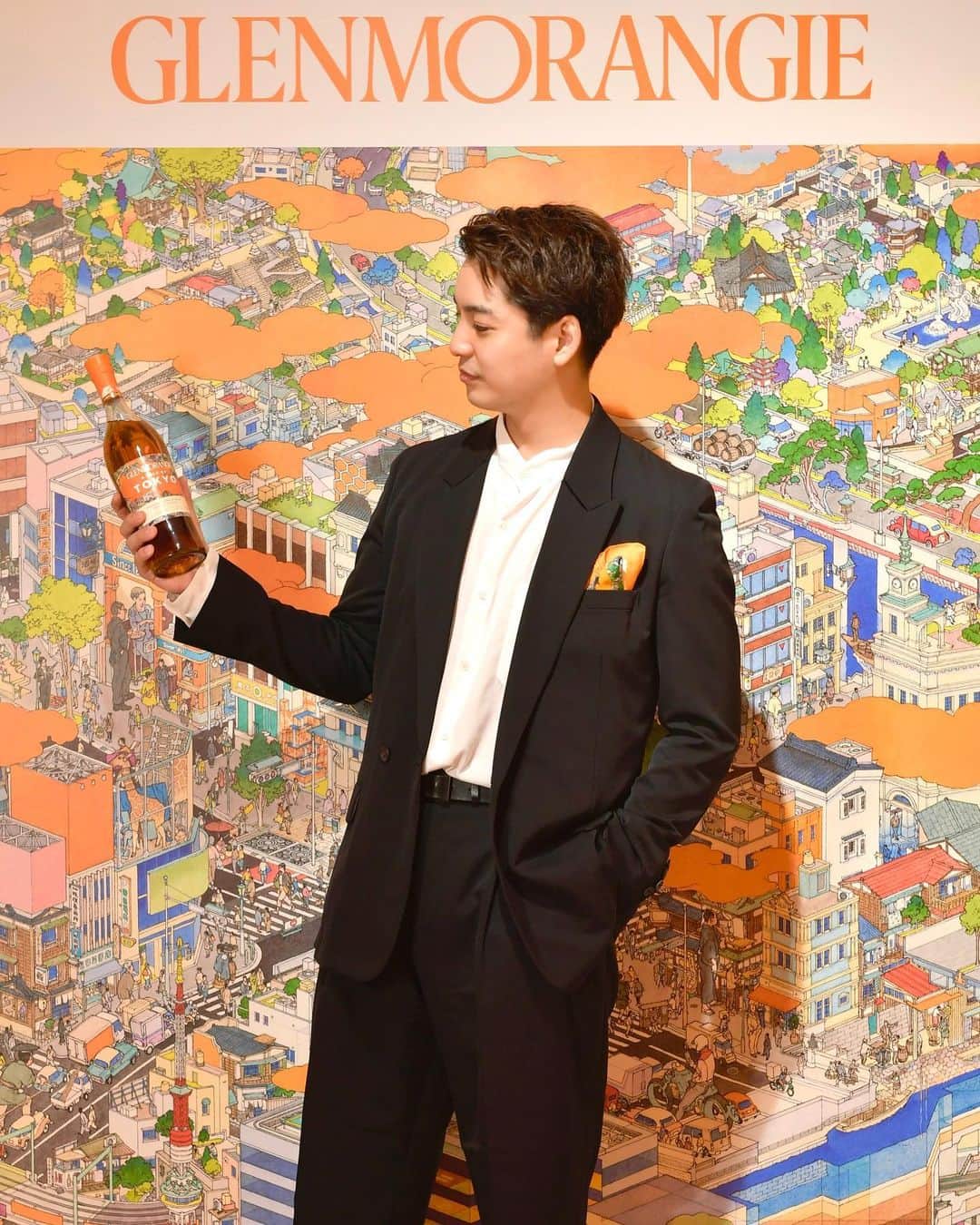 大野拓朗のインスタグラム：「#PR #グレンモーレンジィ #Glenmorangie #ATaleofTokyo #DrinkResponsibly」