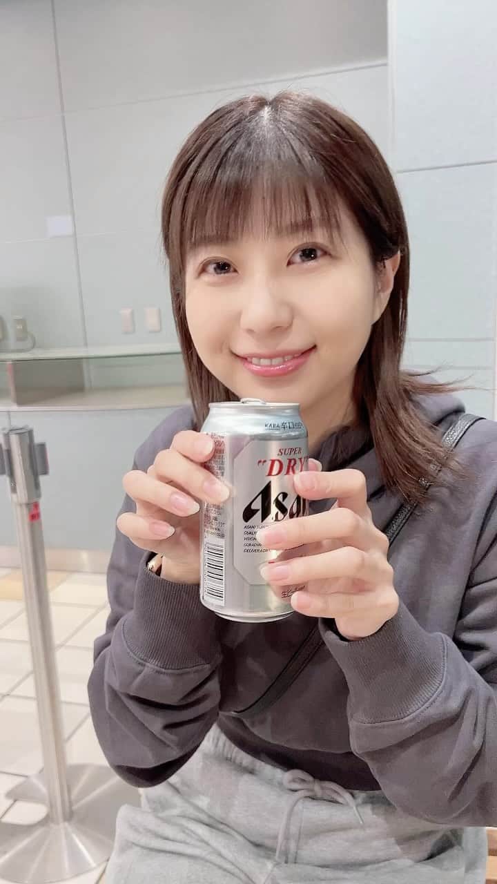 天野麻菜のインスタグラム：「ビール女子。3621」