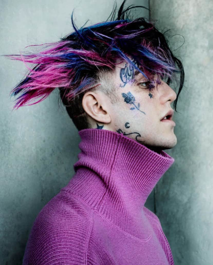 ニコラ・フォルミケッティのインスタグラム：「Remembering Lil Peep 🤍  honoring the memory of Lil Peep today, a unique soul with whom I had the privilege of collaborating.」