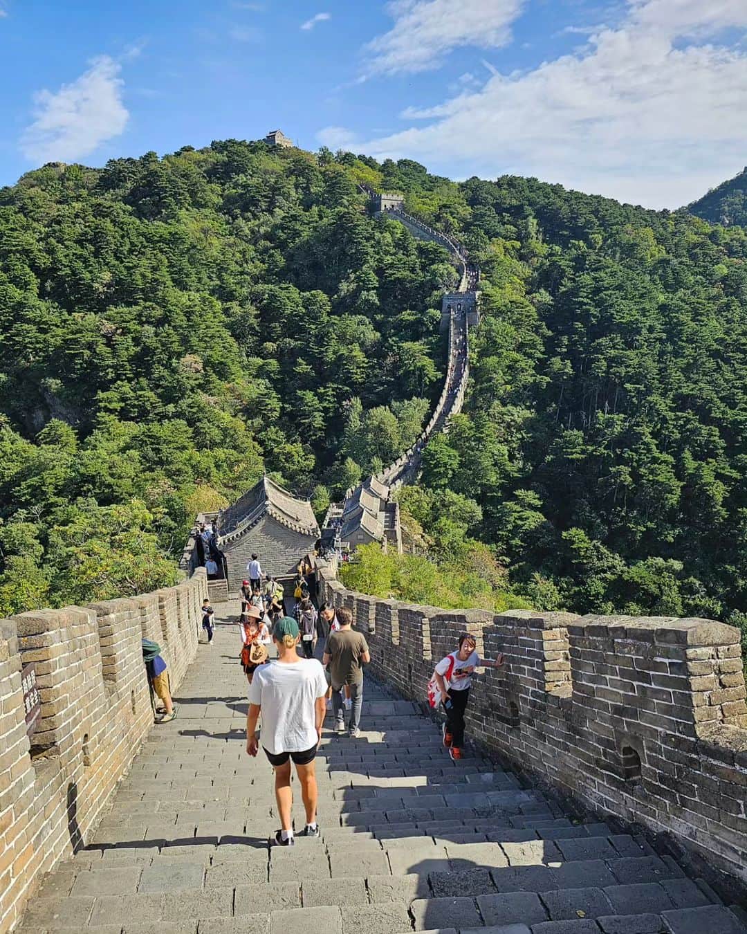 エリーゼ・メルテンスさんのインスタグラム写真 - (エリーゼ・メルテンスInstagram)「Great wall of China 🇨🇳」10月5日 22時59分 - mertenselise