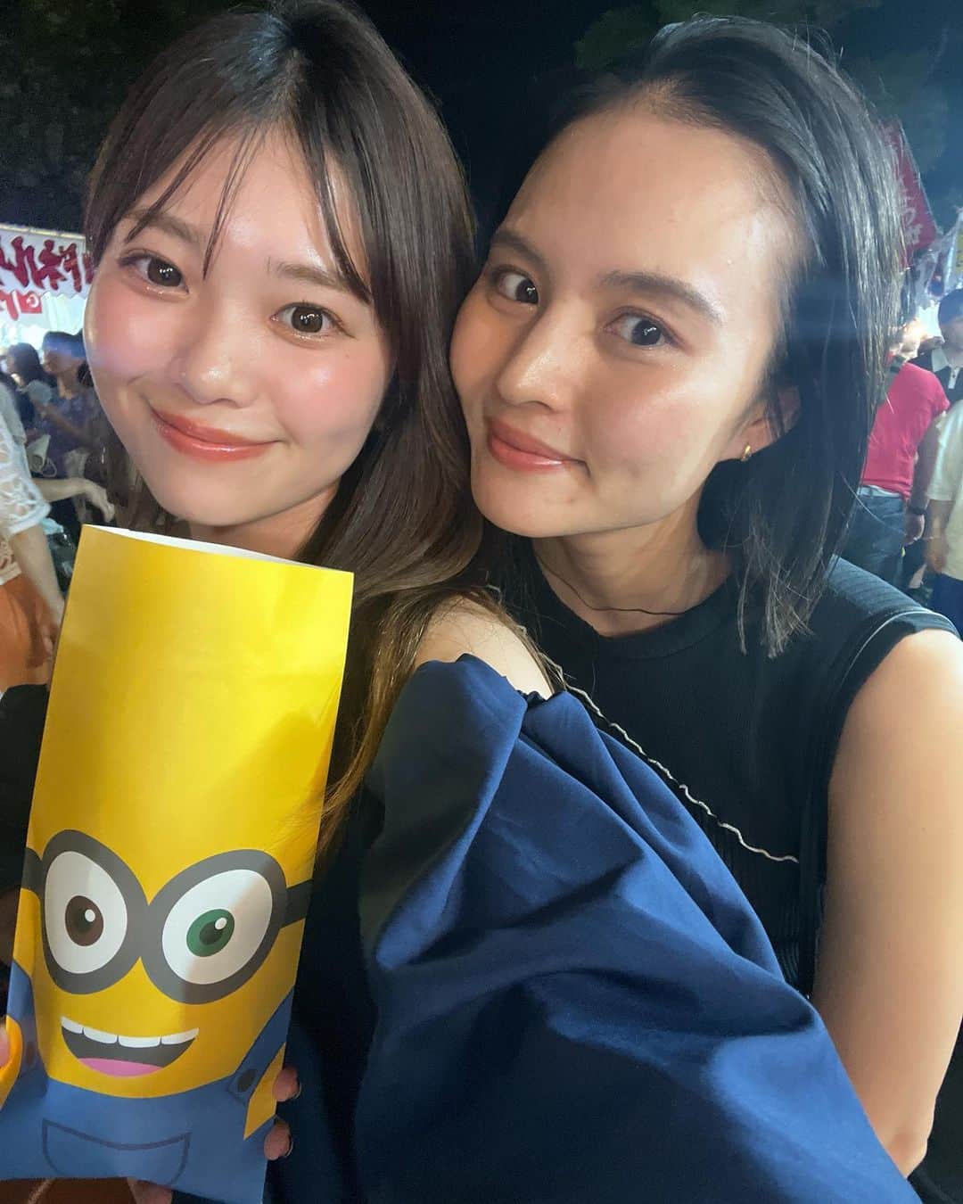 ほたるのインスタグラム：「・ ・ みーゆき👯‍♀️🤍 いつも楽しい時間と酔いをありがとう🍻」