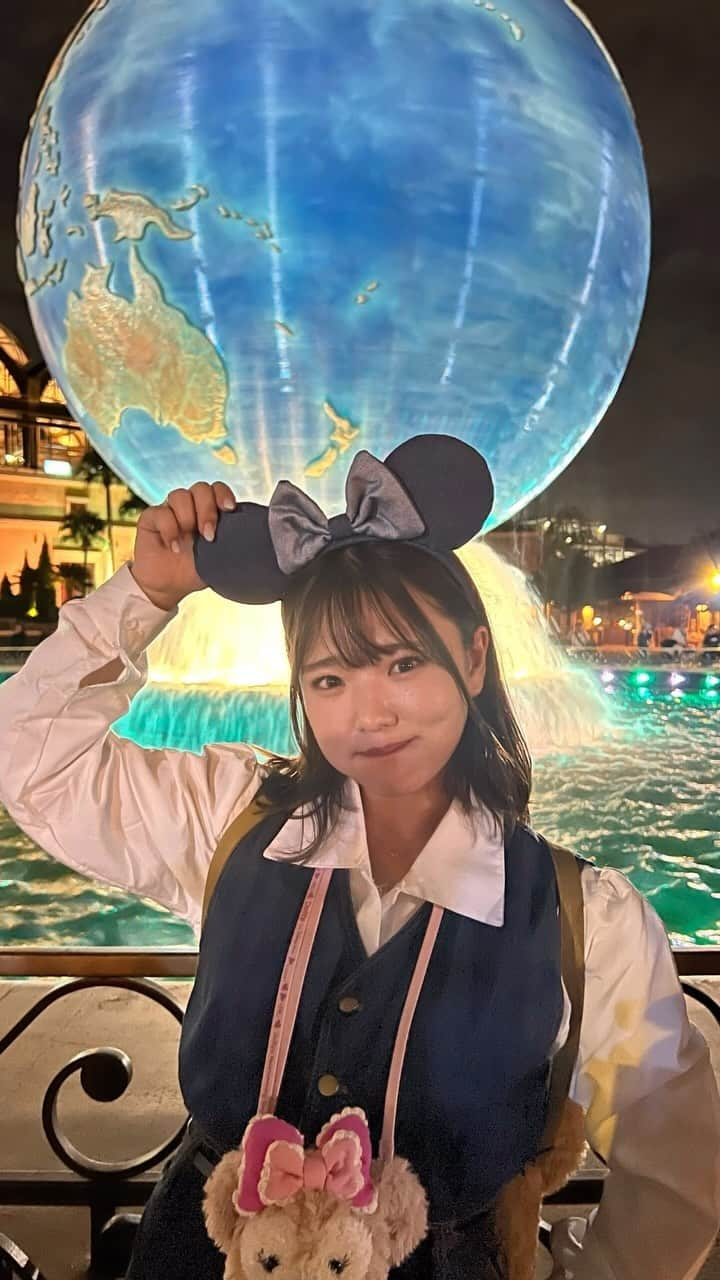 仙石來夢のインスタグラム：「#tokyodisneyresort #tokyodisneysea  #東京ディズニーシー#東京ディズニーリゾート  #reels #reelsinstagram #BFF」