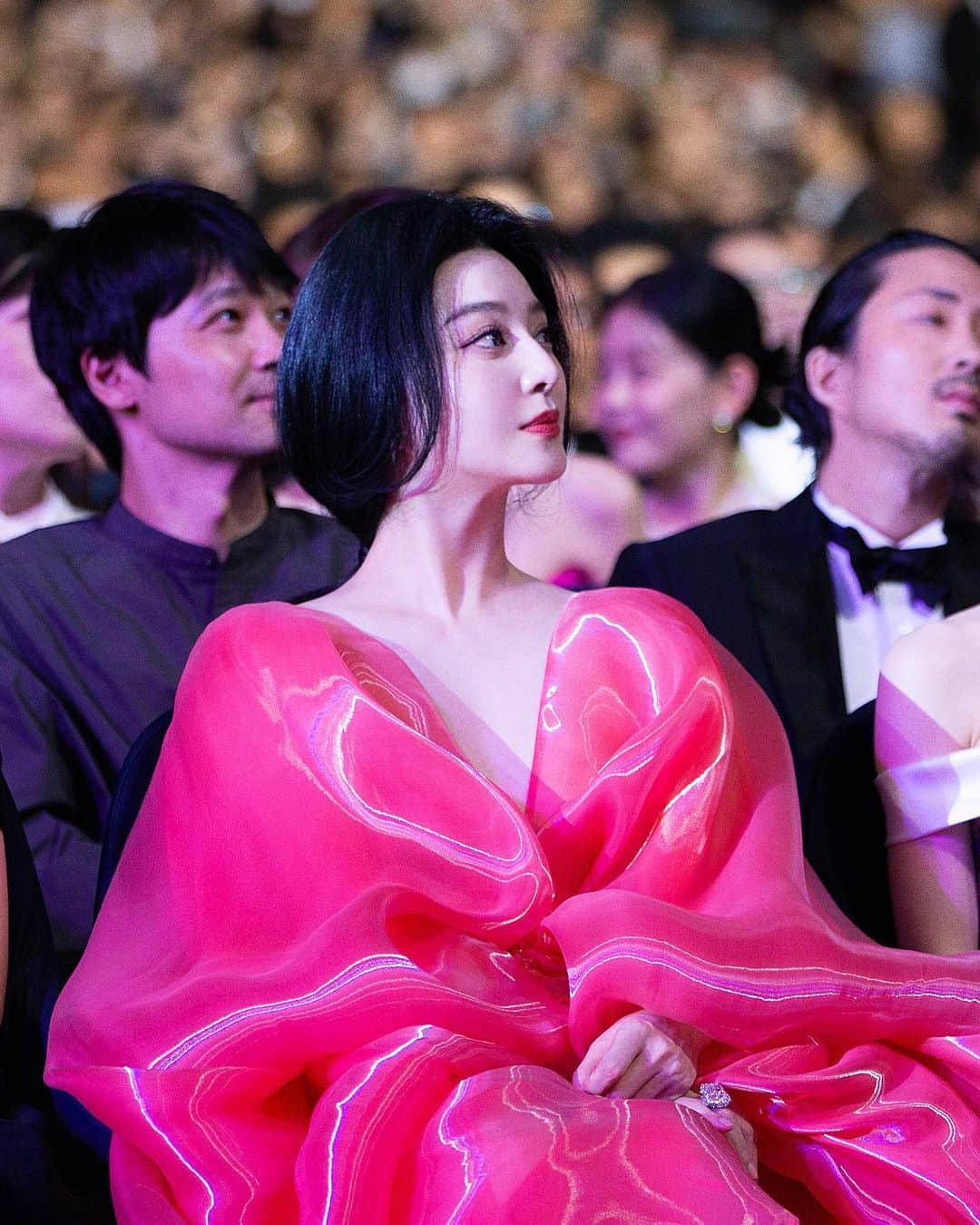 ファン・ビンビンさんのインスタグラム写真 - (ファン・ビンビンInstagram)「The 28th Busan International Film Festival.  How do you like my jelly dress? 😁」10月6日 0時04分 - bingbing_fan