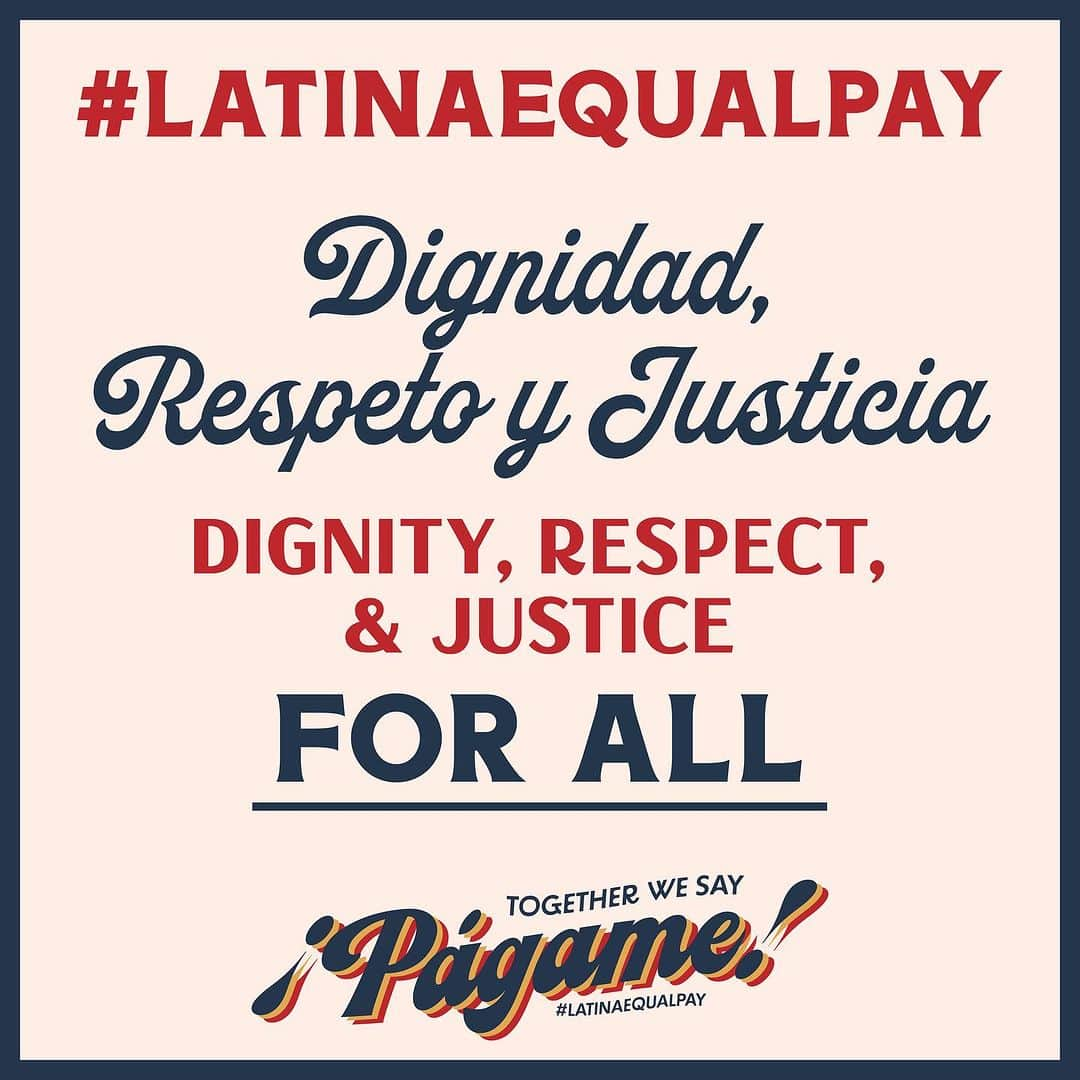 ジェシカ・アルバさんのインスタグラム写真 - (ジェシカ・アルバInstagram)「Today is #LatinaEqualPayDay - meaning it marks how much further into 2023 Latinas had to work to “catch-up” to a white, non-Hispanic man’s earnings from the previous year. In short, it takes Latinas almost an entire extra year of work in order to be paid what the average white, non-Hispanic man took home last year 🤯   Why? Well for starters, all working Latinas, including full-time and part-time workers, only receive 52 cents to every dollar paid to white, non-Hispanic men... On average, Latinas in the U.S. are paid 46% less than white men and 26% less than white women (Source: @leaninorg). ‘Latinas face a double-edged sword of sexism and racism in the workplace: As women, Latinas are stereotyped as less competent than men, and as Latinx Americans, Latinas are stereotyped as less intelligent than white people. Researchers believe that bias is to blame for over half of the pay gap for Latinas’ (source: @leaninorg). The wage gap that Latinas face needs to be a thing of the past. Latinas deserve more, end of story 👊🏽  So let’s raise awareness and fight together! It is unacceptable and we demand change ❗️ Latinas simply deserve fair pay. It’s time to close the gap! We need #LatinaEqualPay for #Trabajadoras everywhere ❤️‍🩹 #Pagame #EqualPay #LatinaEqualPay #Trabajadoras #SheSePuede」10月6日 0時46分 - jessicaalba