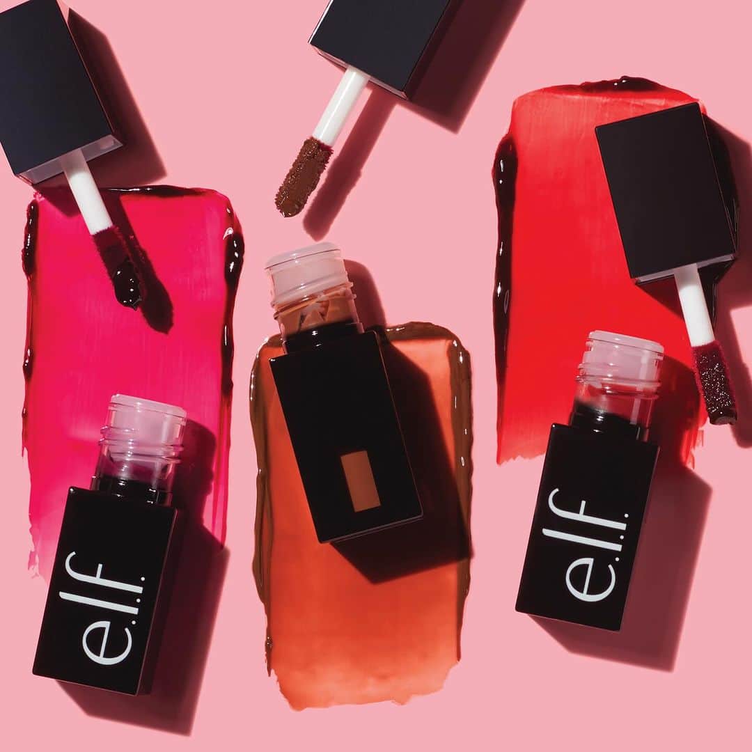 e.l.f.さんのインスタグラム写真 - (e.l.f.Instagram)「Lips that won't quit! 💋💋  Our long-lasting Glossy Lip Stain ($6) delivers a pigmented pout with a hint of shine. 💄✨ No wonder it's taken over your FYP. 🤪  Available in 8 juicy shades that complement any look: 🍓 Berry Queen 🤎 Cinnamon Dreamz 🪸 Coral Cutie 🔥 Fiery Red 🎀 Pinkies Up 💪 Power Mauves 🌶️ Spicy Sienna ✨ Basic Beige   Swipe for a peep of the texture 👀  Shop now at elfcosmetics.com, the e.l.f. app, @ultabeauty, @target, @amazon, @walgreens and @walmart. #elfcosmetics #eyeslipsface #elfingamazing #crueltyfree #vegan」10月6日 0時58分 - elfcosmetics