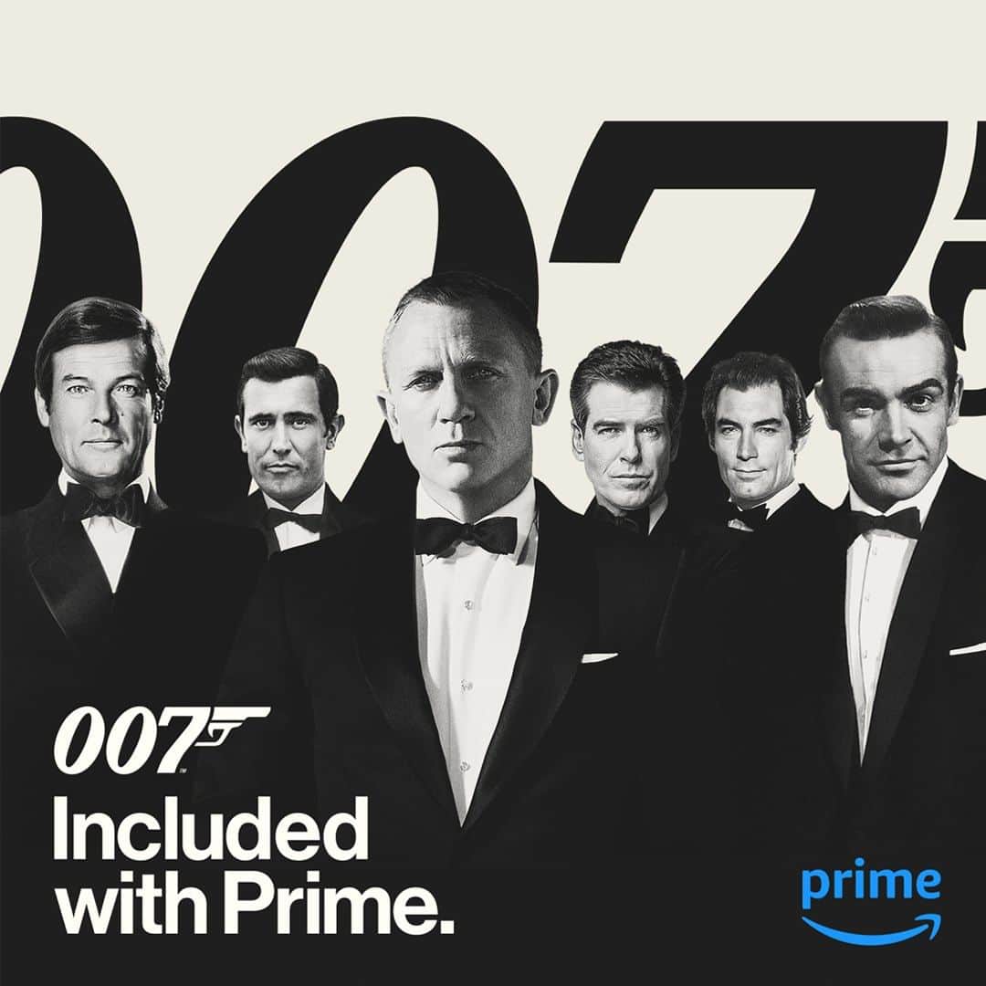James Bond 007のインスタグラム：「Which Bond will you be watching first? #JamesBondDay @PrimeVideo」